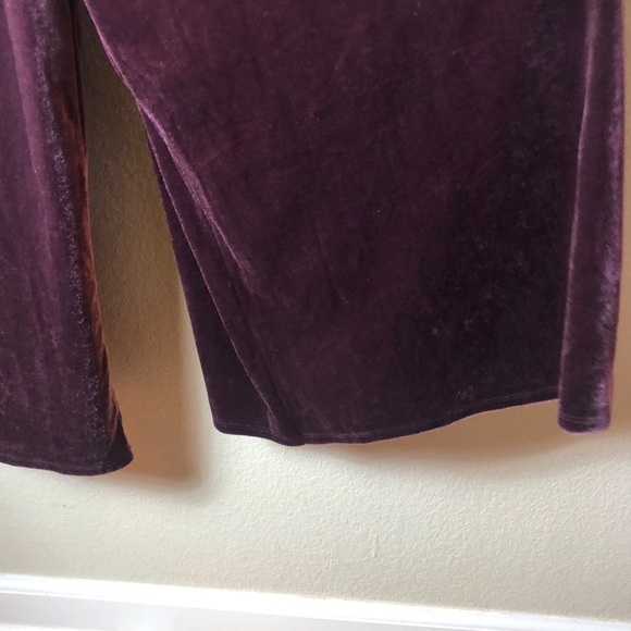NWOT VELVET Urban Outfitters Molly Culotte Solid Burgundy Jumpsuit Romper - Picture 3 of 8